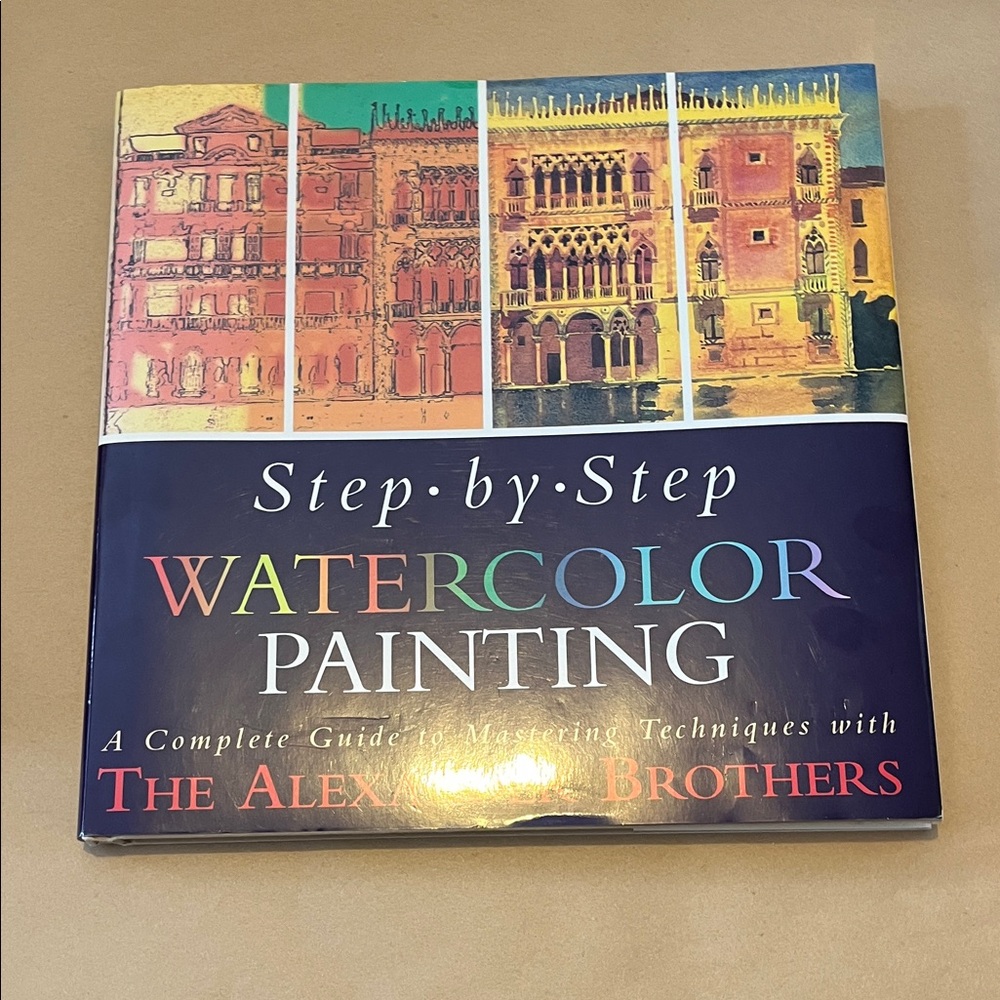 5/$25 Step-by-Step Watercolor Painting